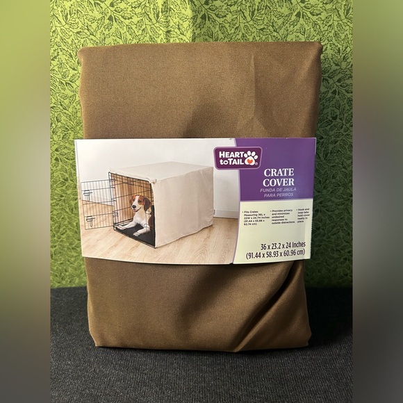 Heart To Tail Crate Cover 36x23x24 New In Package - Picture 2 of 3